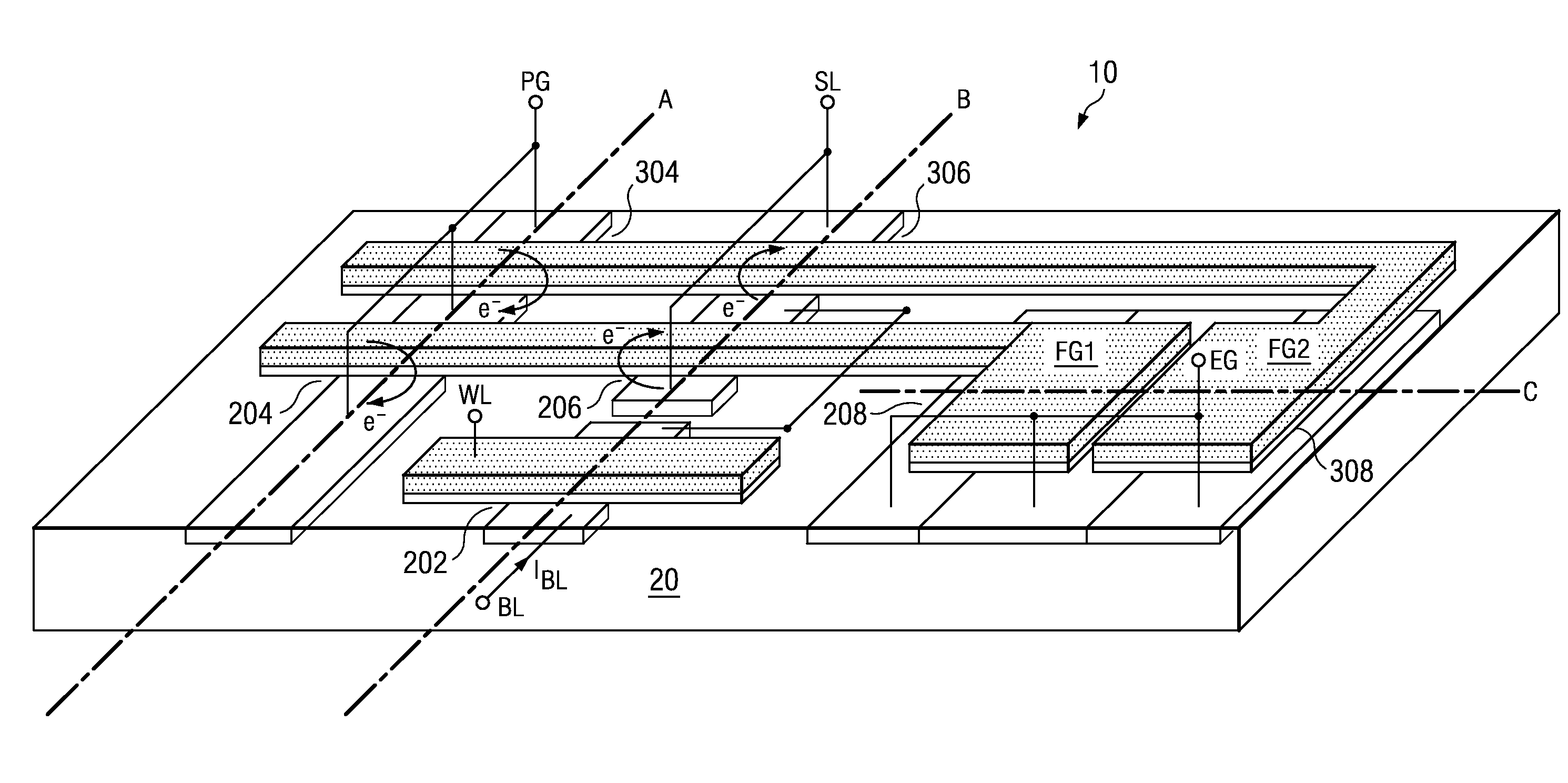 Logic Non-Volatile Memory Cell with Improved Data Retention Ability