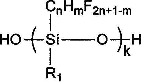 Fluorine-silicon contd. linkage polyether demulsification agent and its prepn. method