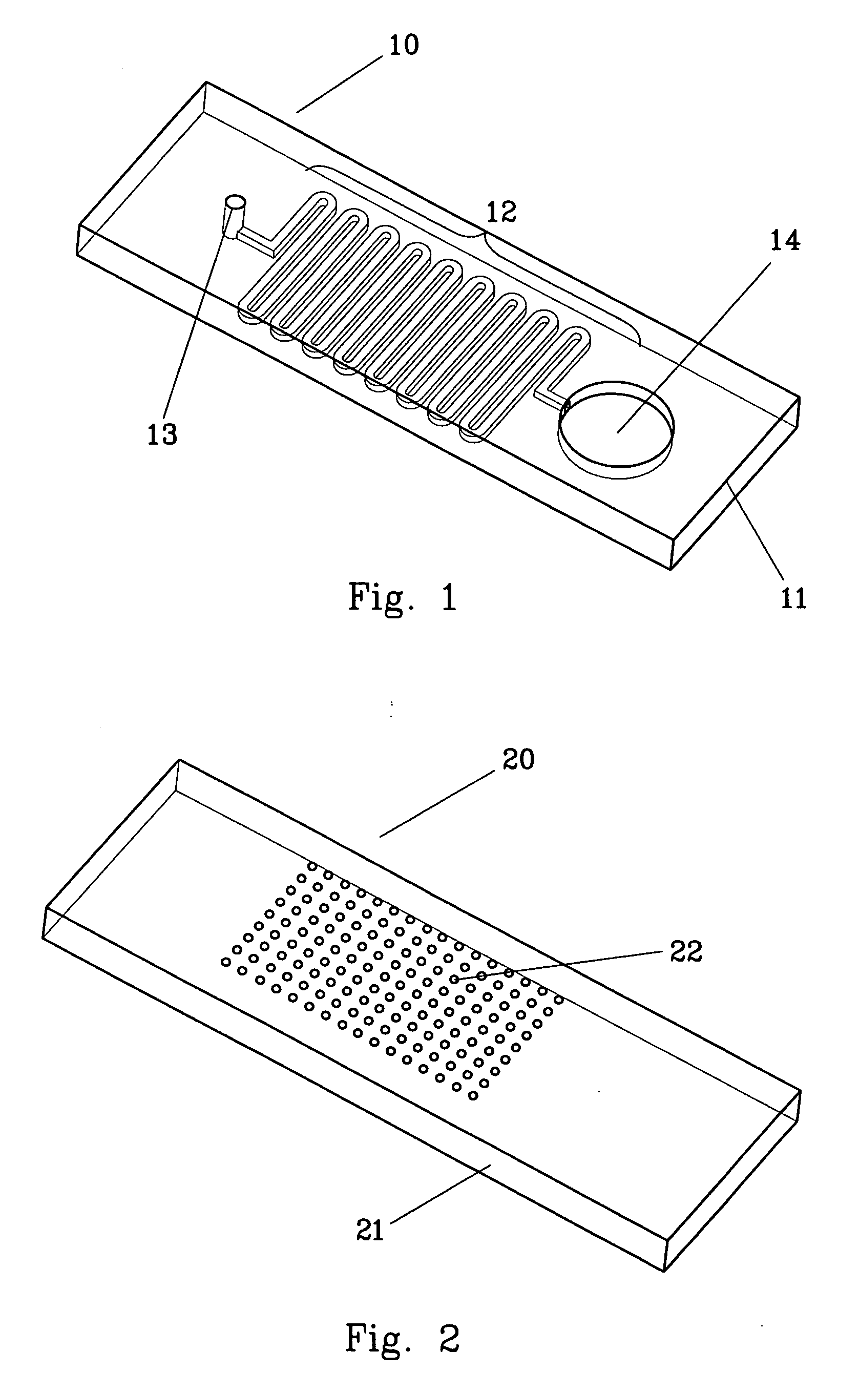 Microarray biochemical reaction device