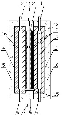 Visual device for accurately measuring multi-phase thermal conductivity factor at low temperature