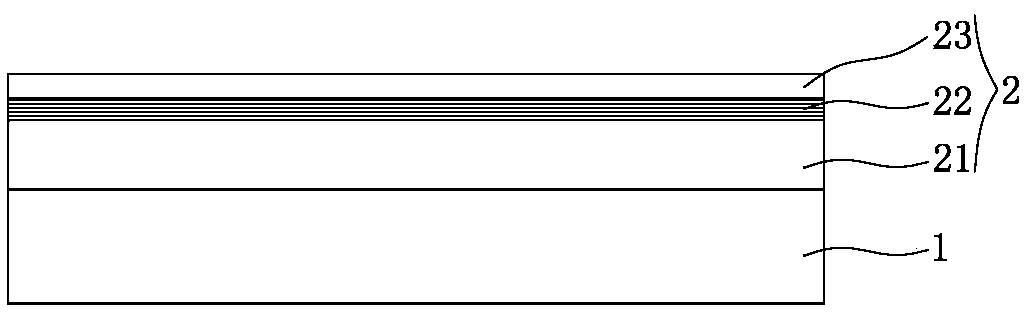 A LED chip structure with increased light-emitting area and manufacturing method