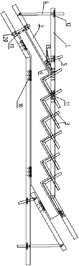 A non-stereotyped, revolvable formwork system prefabricated stair steps and construction method