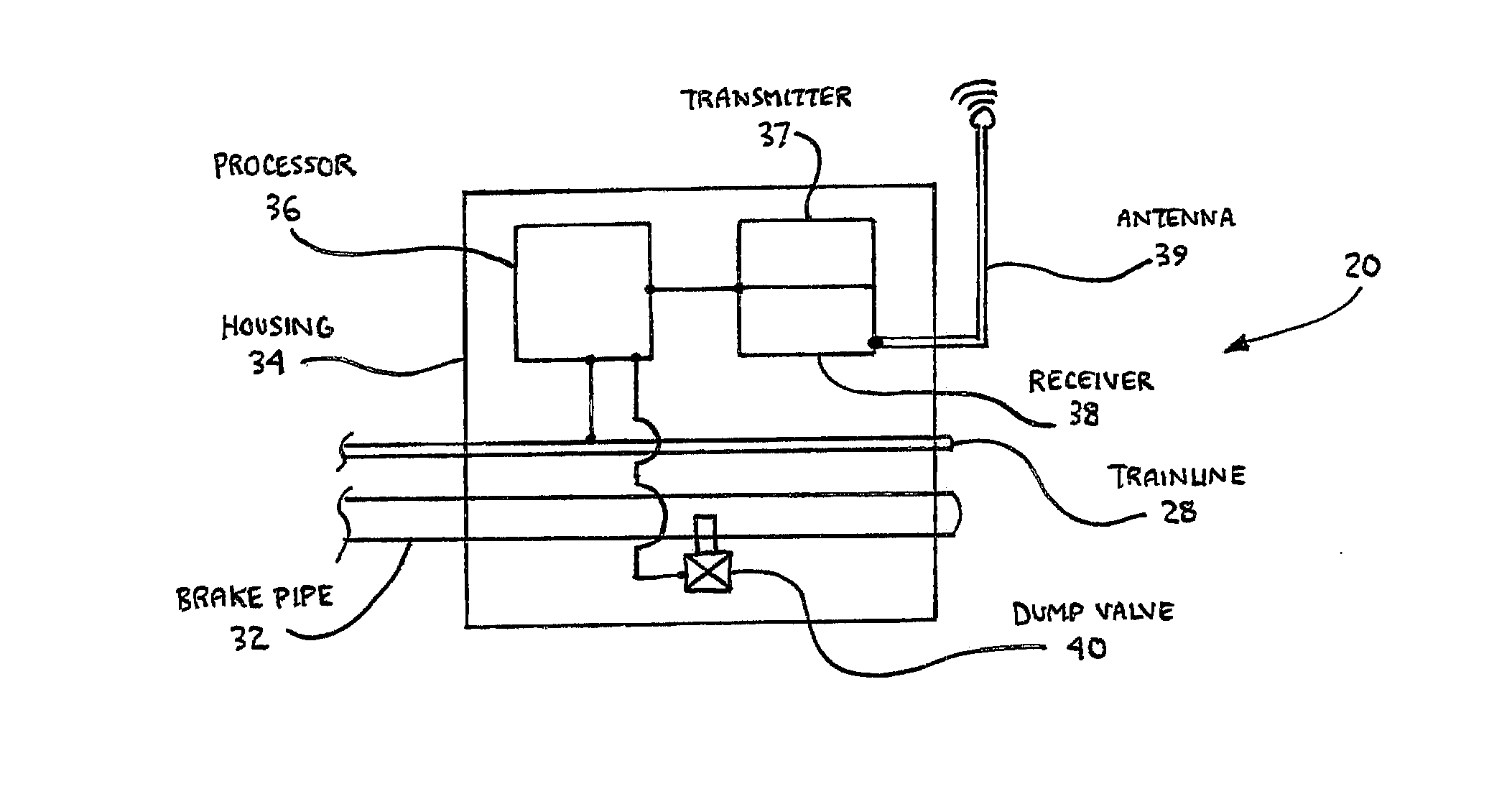 System and Method for Addressing a Pneumatic Emergency in a Helper Locomotive