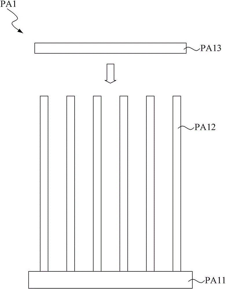 Rotor structure with gas releasing sheet and manufacturing method thereof