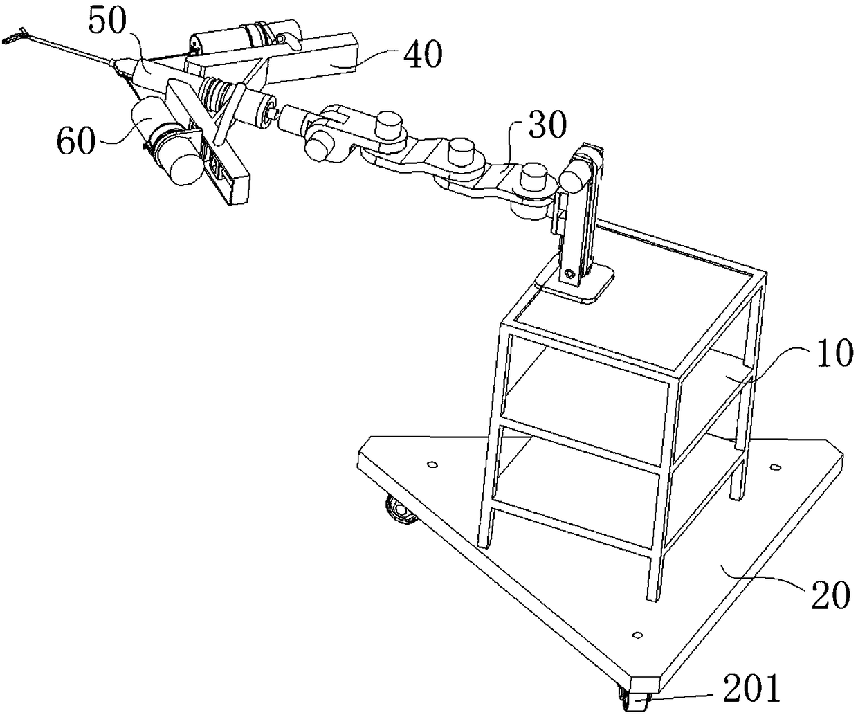 A transurethral surgical robot and its control system