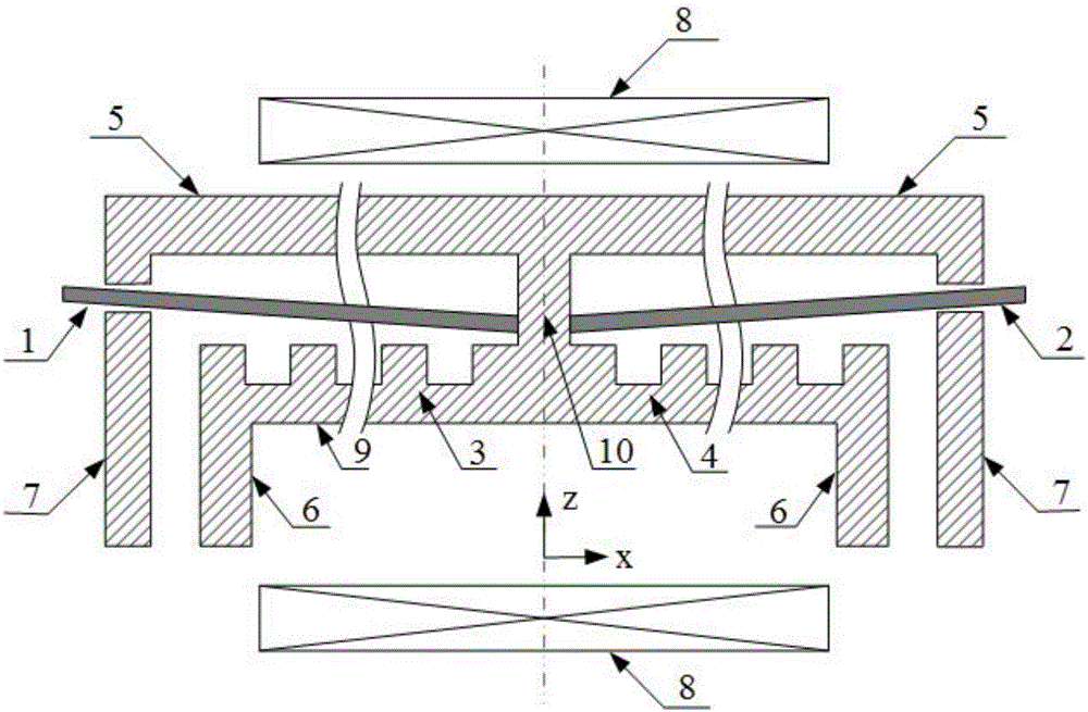 Double-frequency radial continuous-wave Terahertz inclined injection pipe