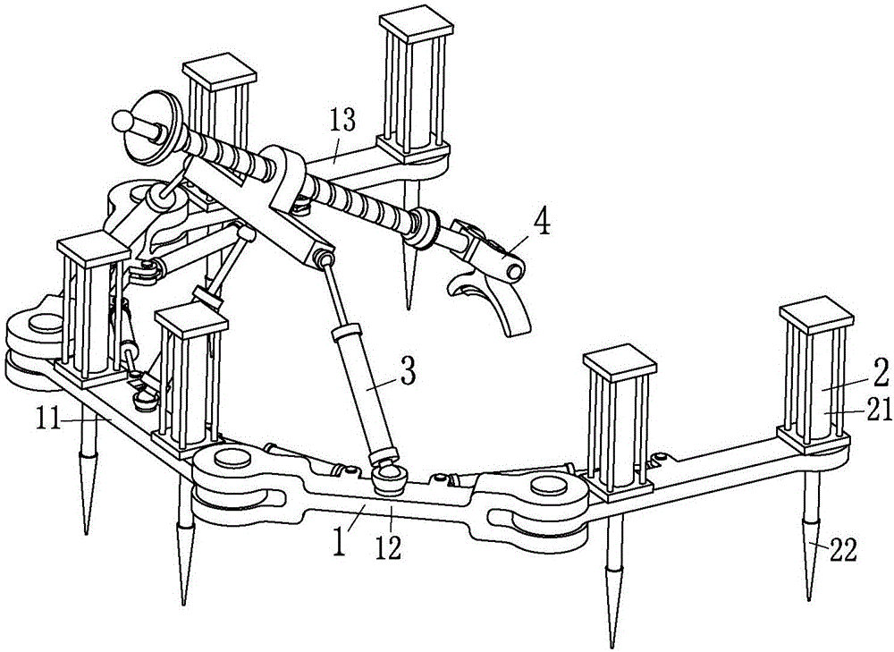 Semi-automatic stripper for sago cycas tillering