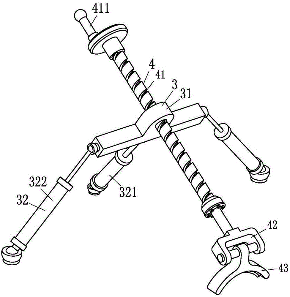 Semi-automatic stripper for sago cycas tillering