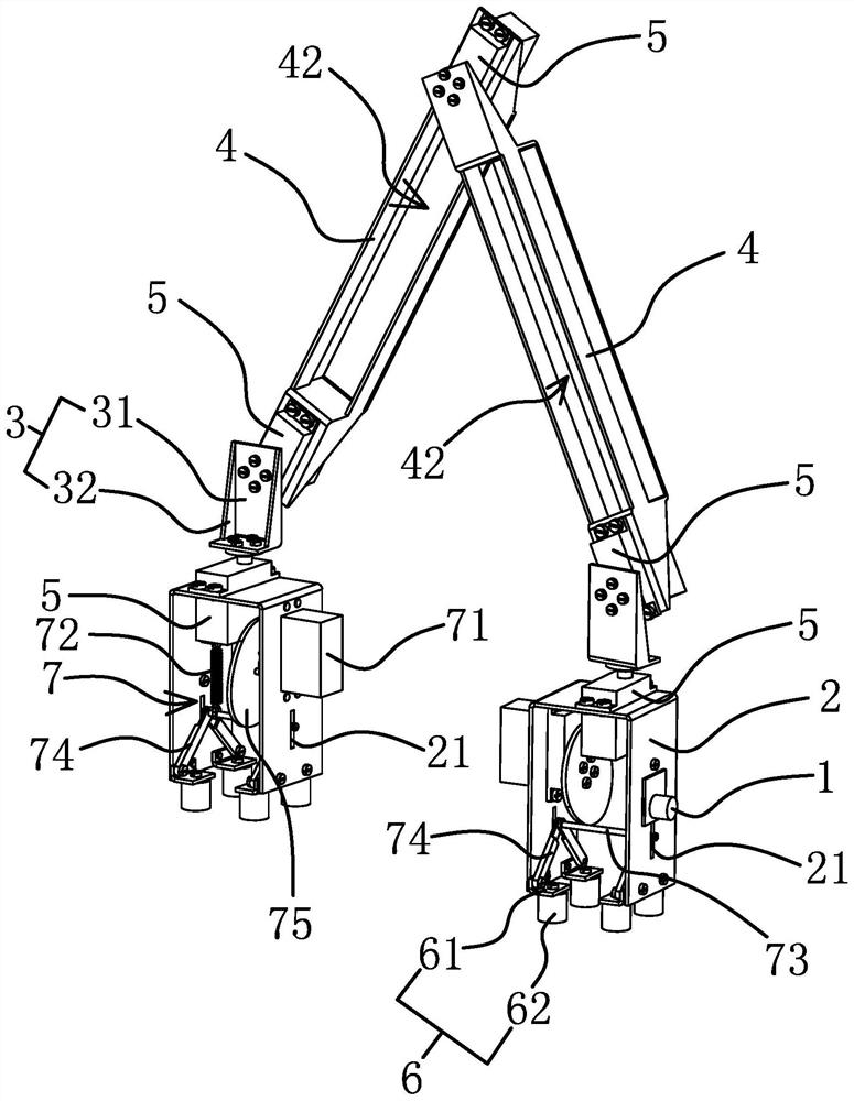 Crawling detection robot