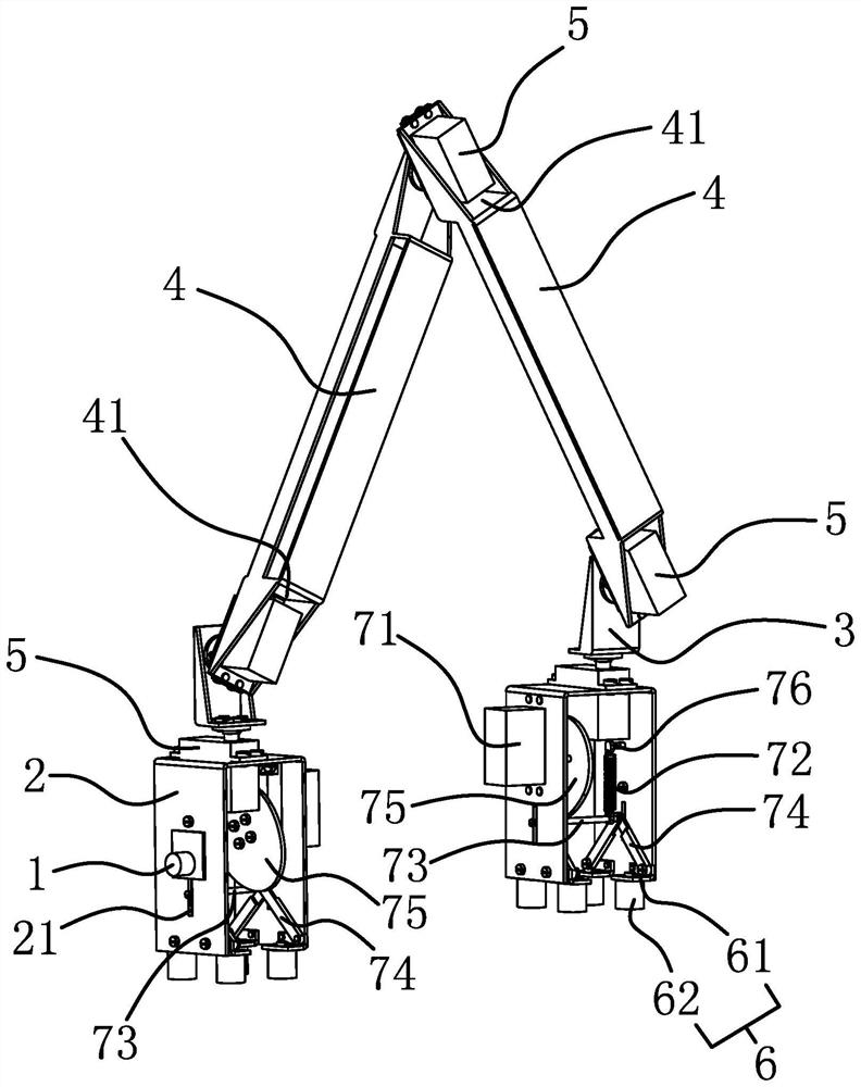 Crawling detection robot