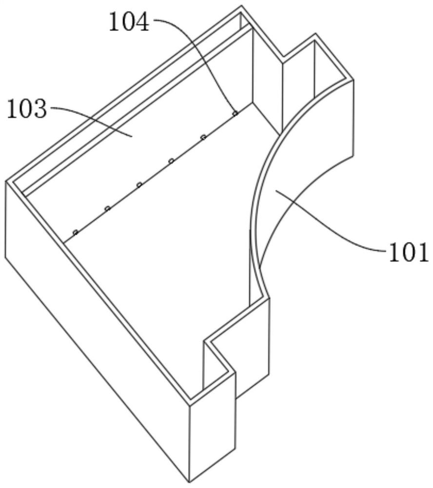 Tree fixing device for landscape garden