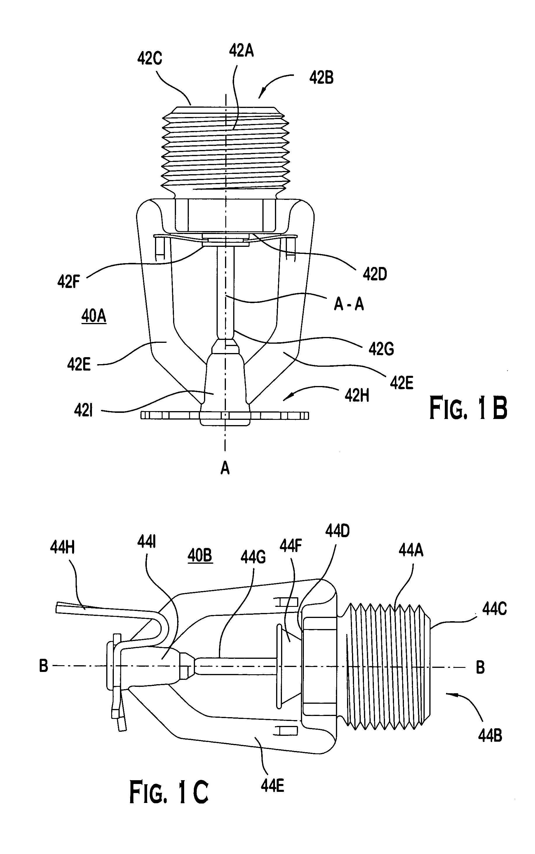 Residential dry sprinkler design method and system with fire resistant plastic components