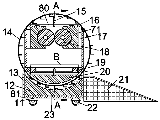 Simple remediation device for heavy metal contaminated soil