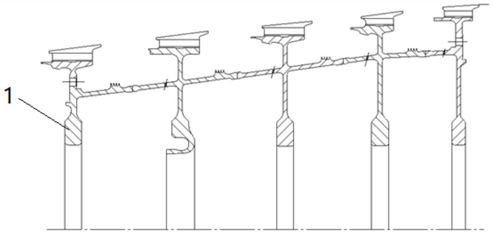 A processing and assembling method of an interference stop fit rotary body component