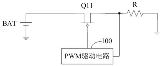 Heating wire driving circuit and electronic equipment