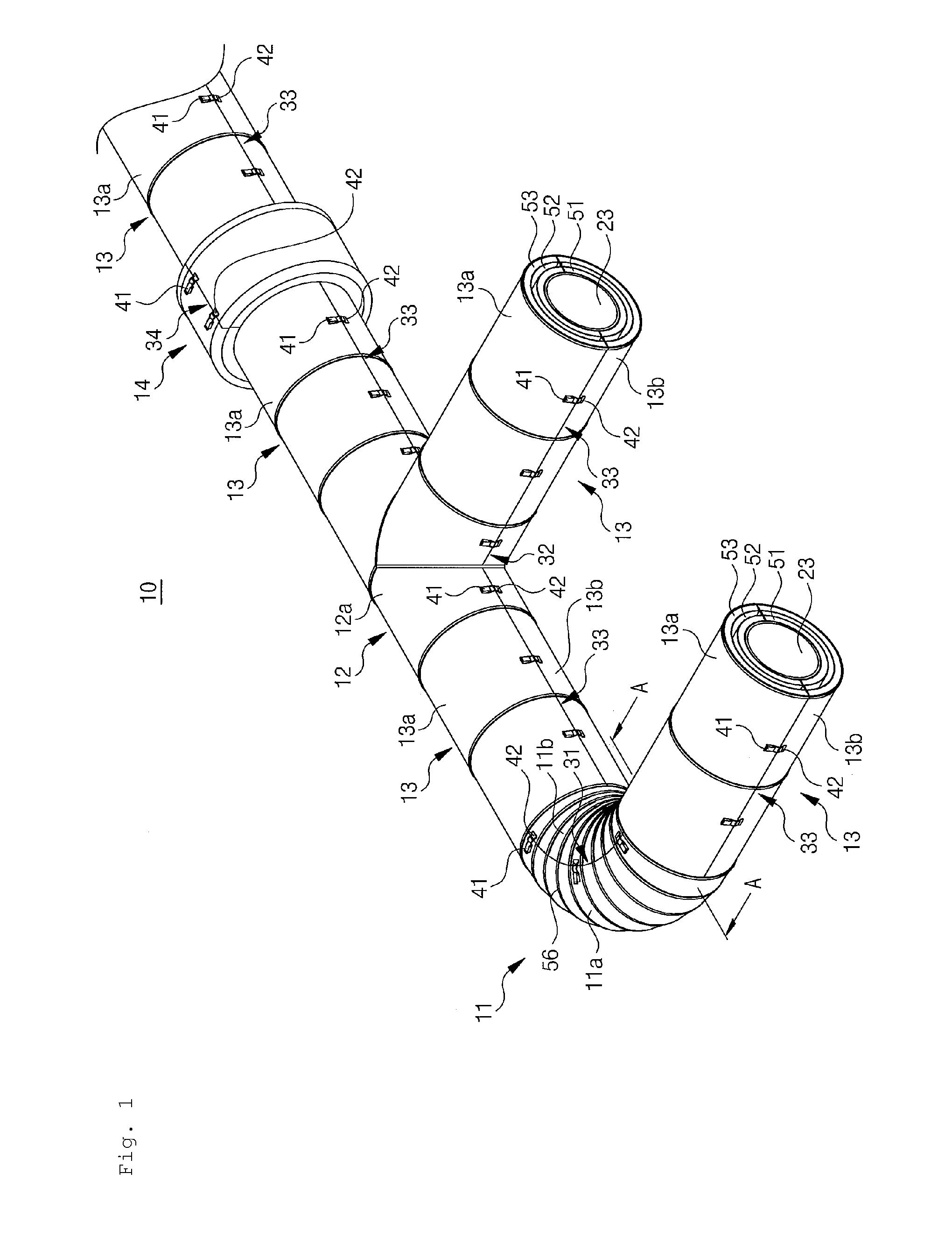 Pipe insulation apparatus having finishing cover of compression-bonded structure
