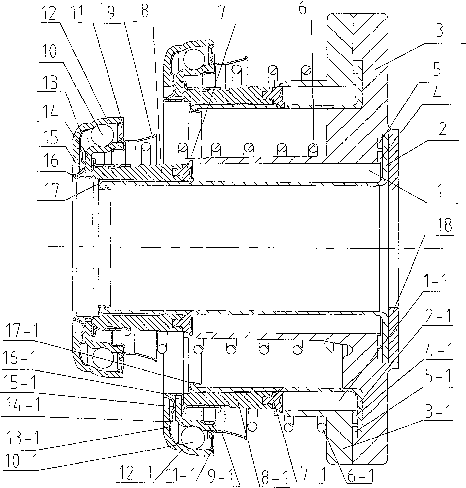 Clutch on-off controlling means