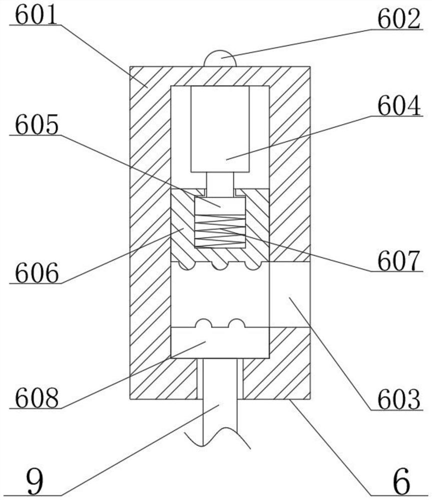 Withstand voltage test device for semiconductor production