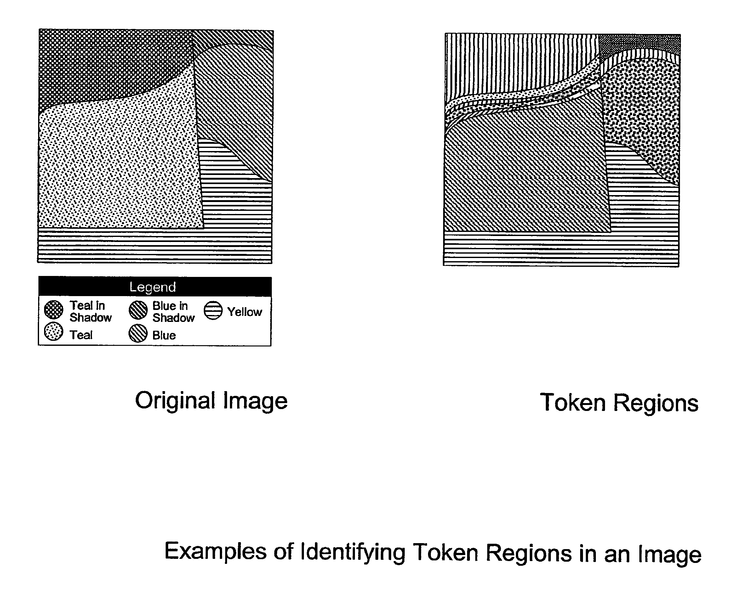 System and method for identifying complex tokens in an image