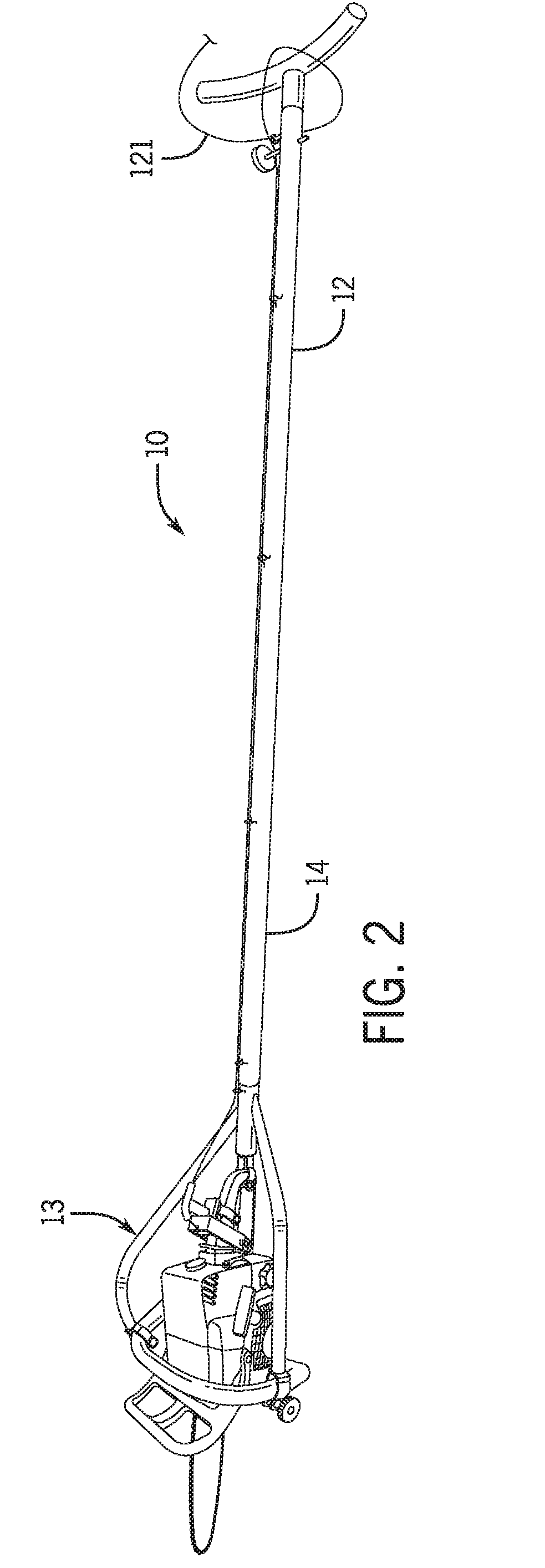 Pole Saw Conversion Device to Extend an Operable Reach of a Chain Saw
