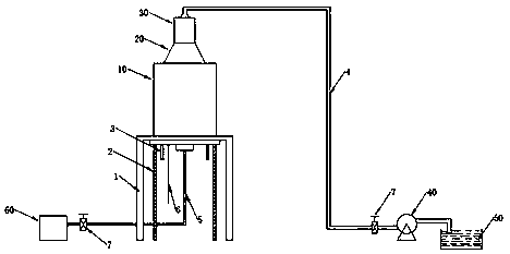 Vertical double-furnace-body chemical vapor deposition equipment