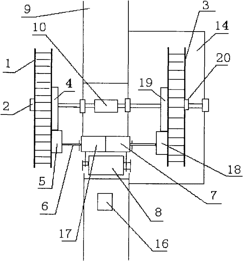 Shore-based hydroelectric power generation system