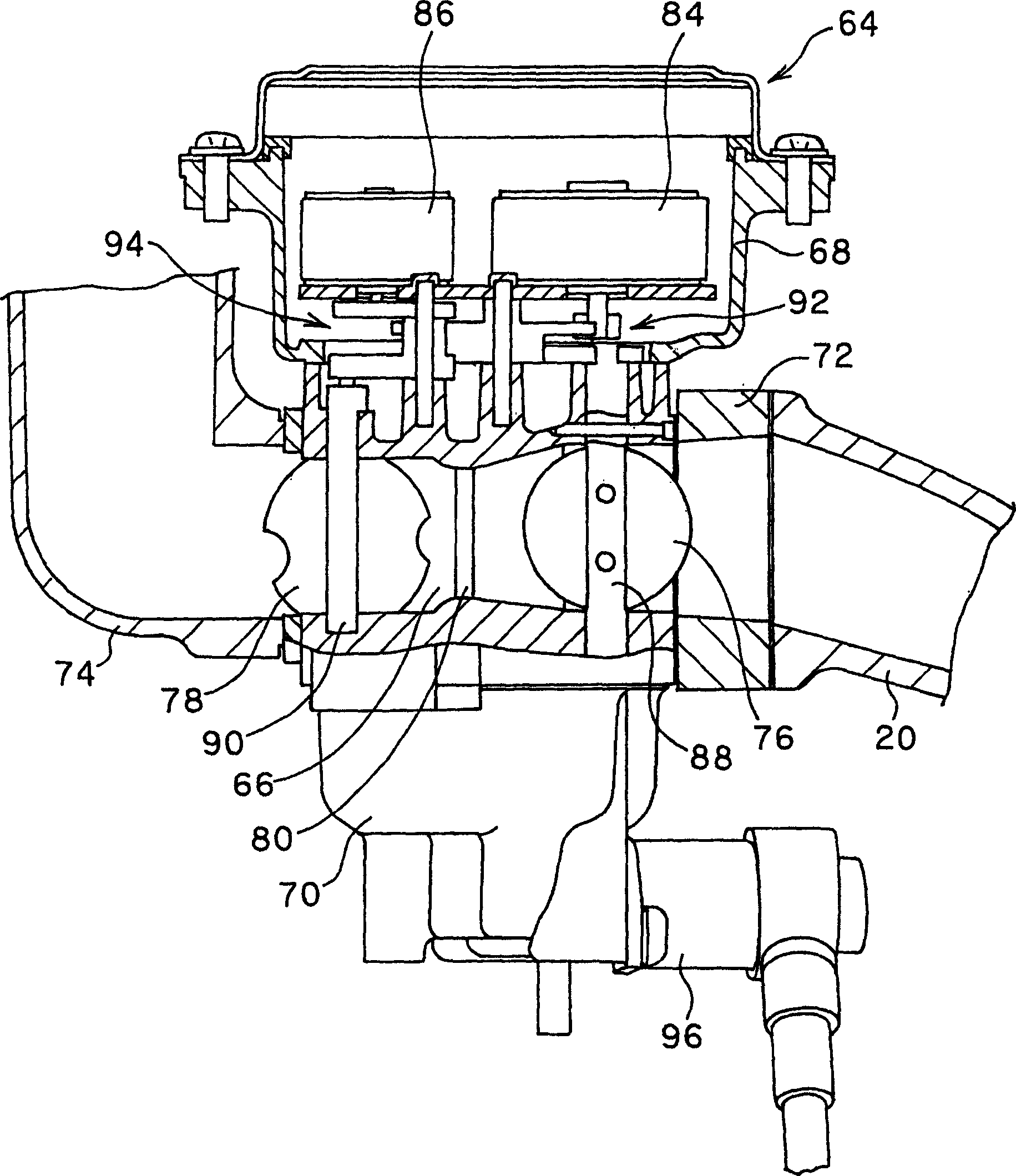Automatic choke control system for general-purpose engine