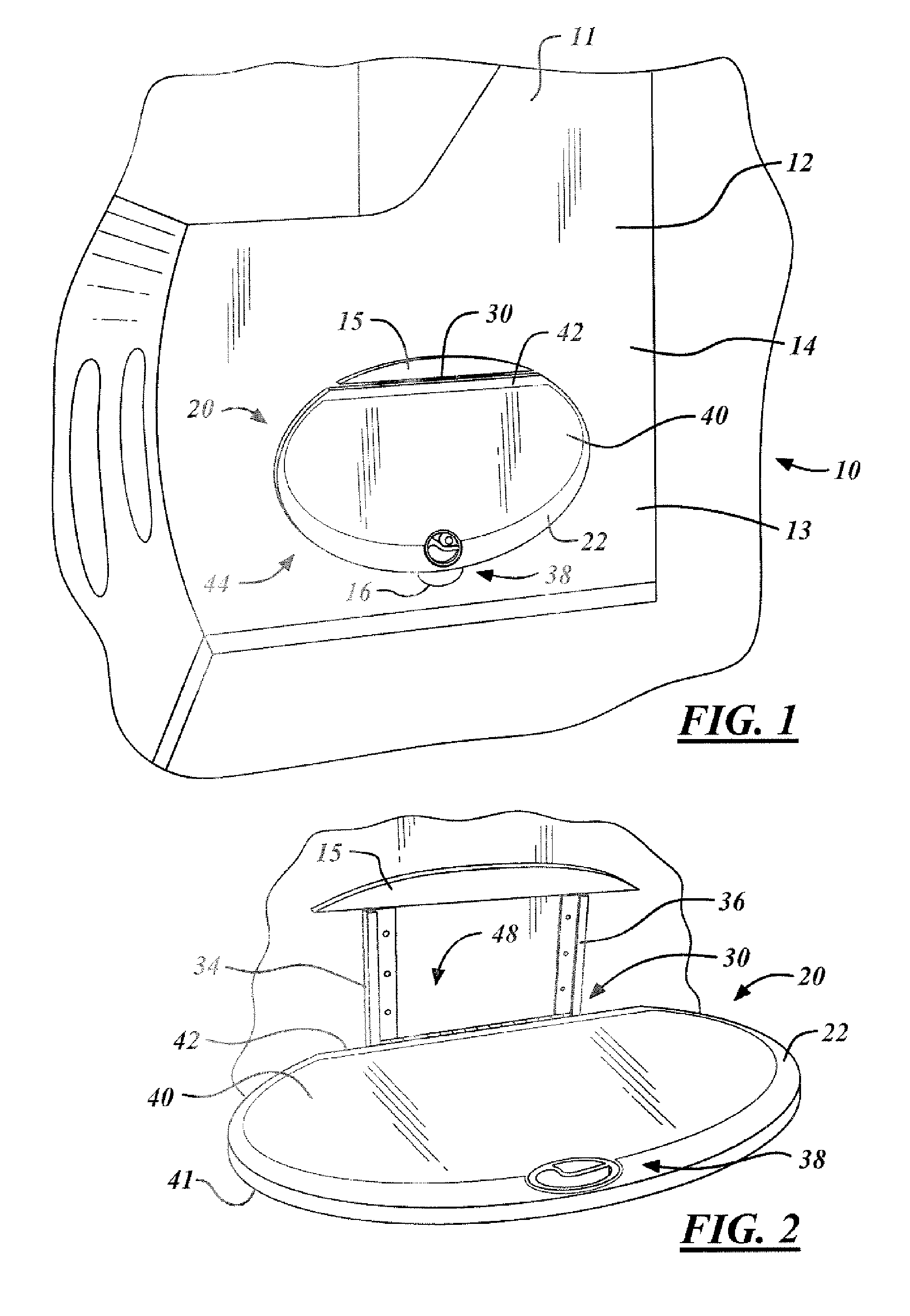 Stowable table