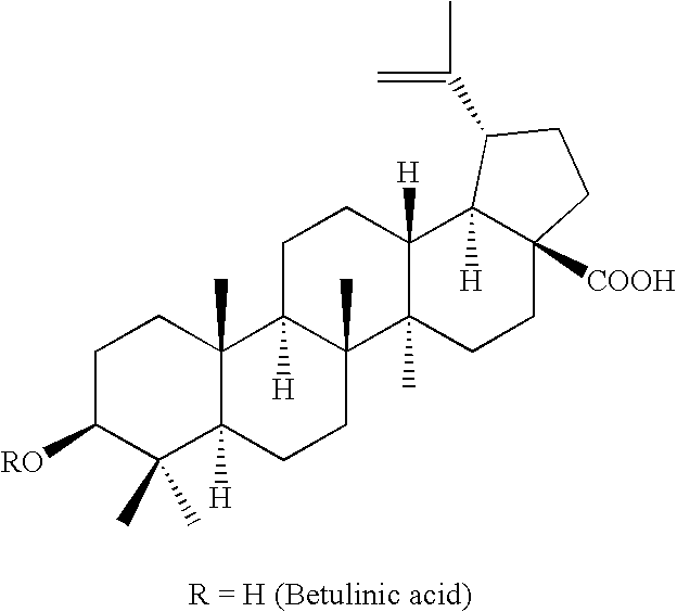 Monoacylated betulin and dihydrobetulin derivatives, preparation thereof and use thereof