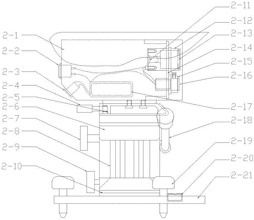 Device for detection of perpendicularity between trailer axle and longitudinal beam and detection and locating method