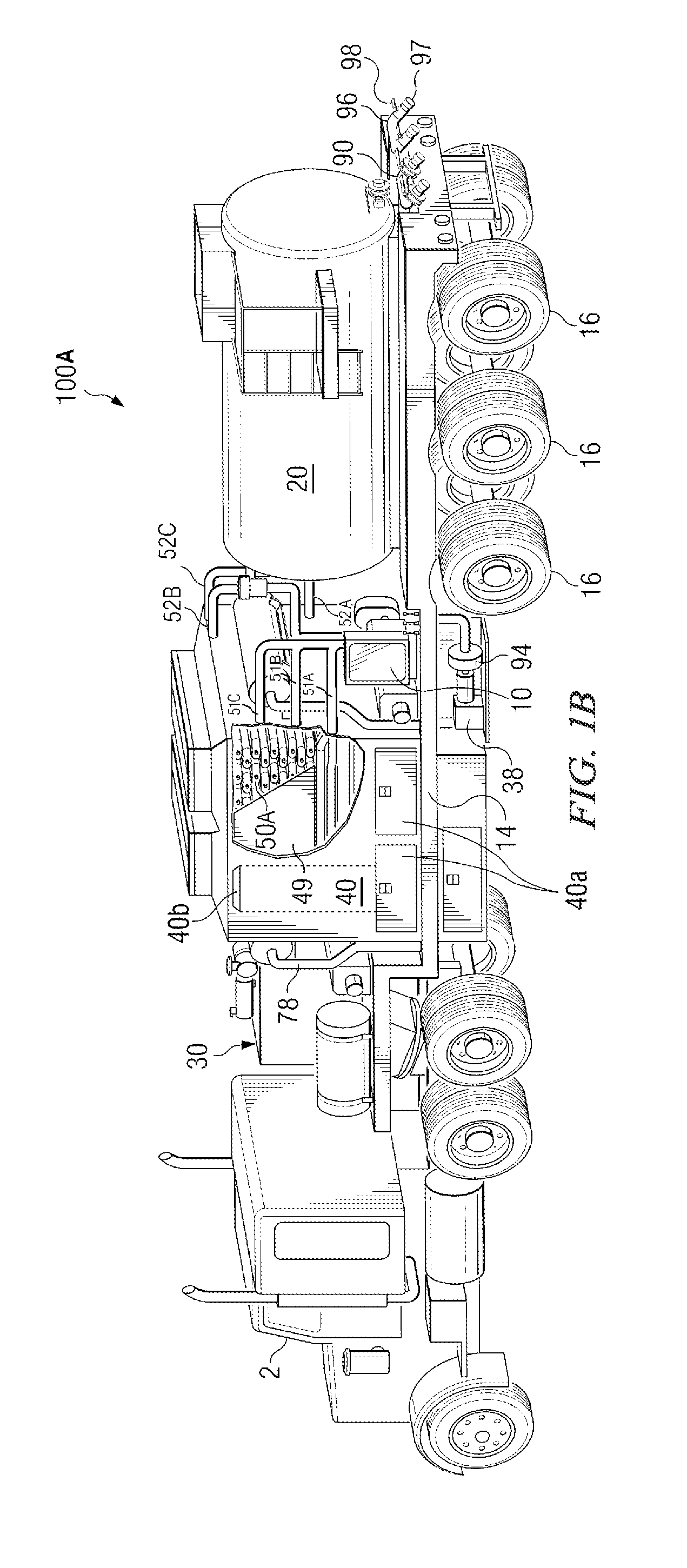Frac water heating system and method for hydraulically fracturing a well