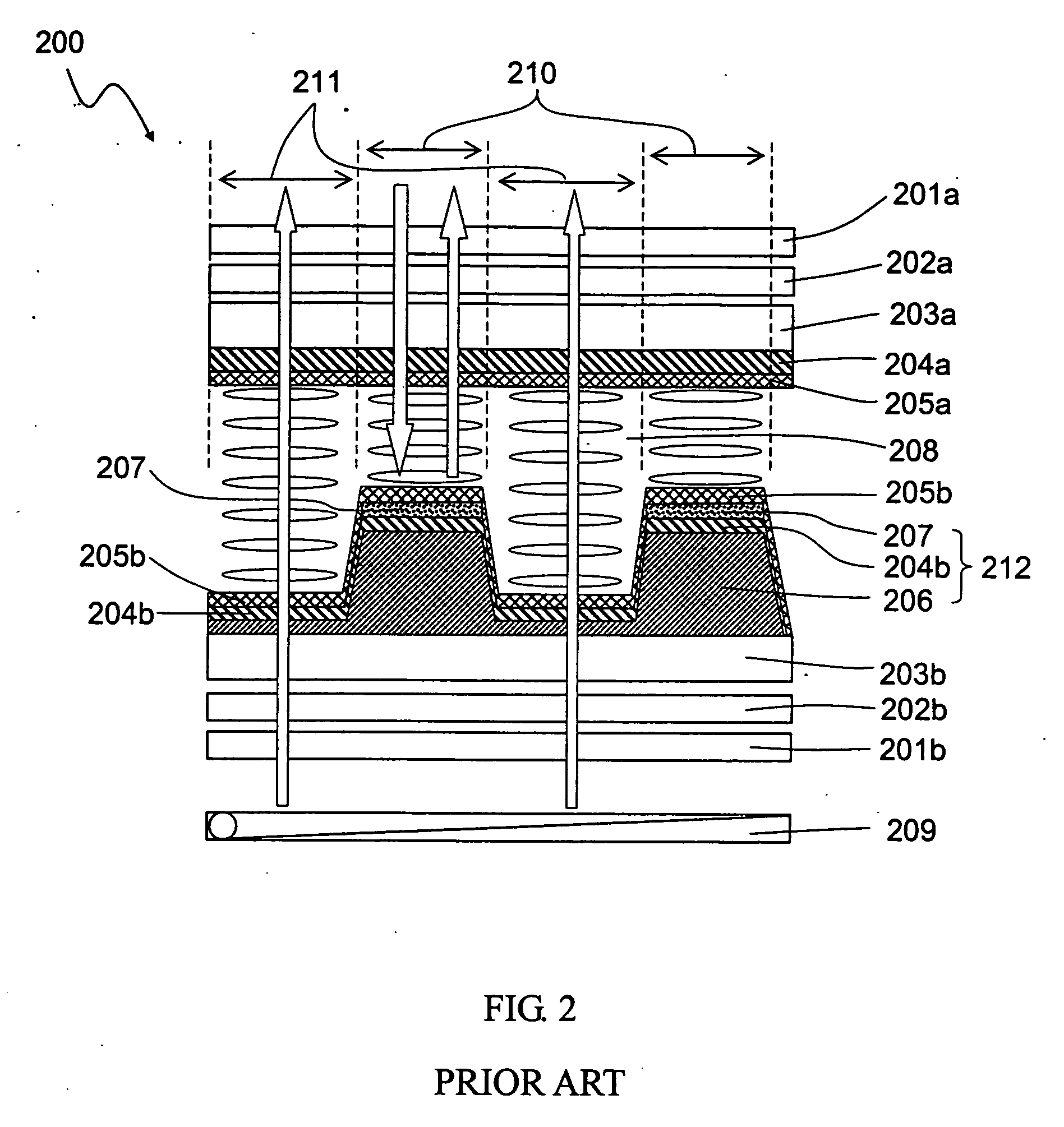Transflective liquid crystal display with vertical alignment