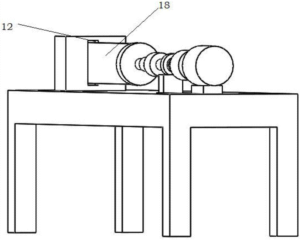 Intensity testing device for cooling fin