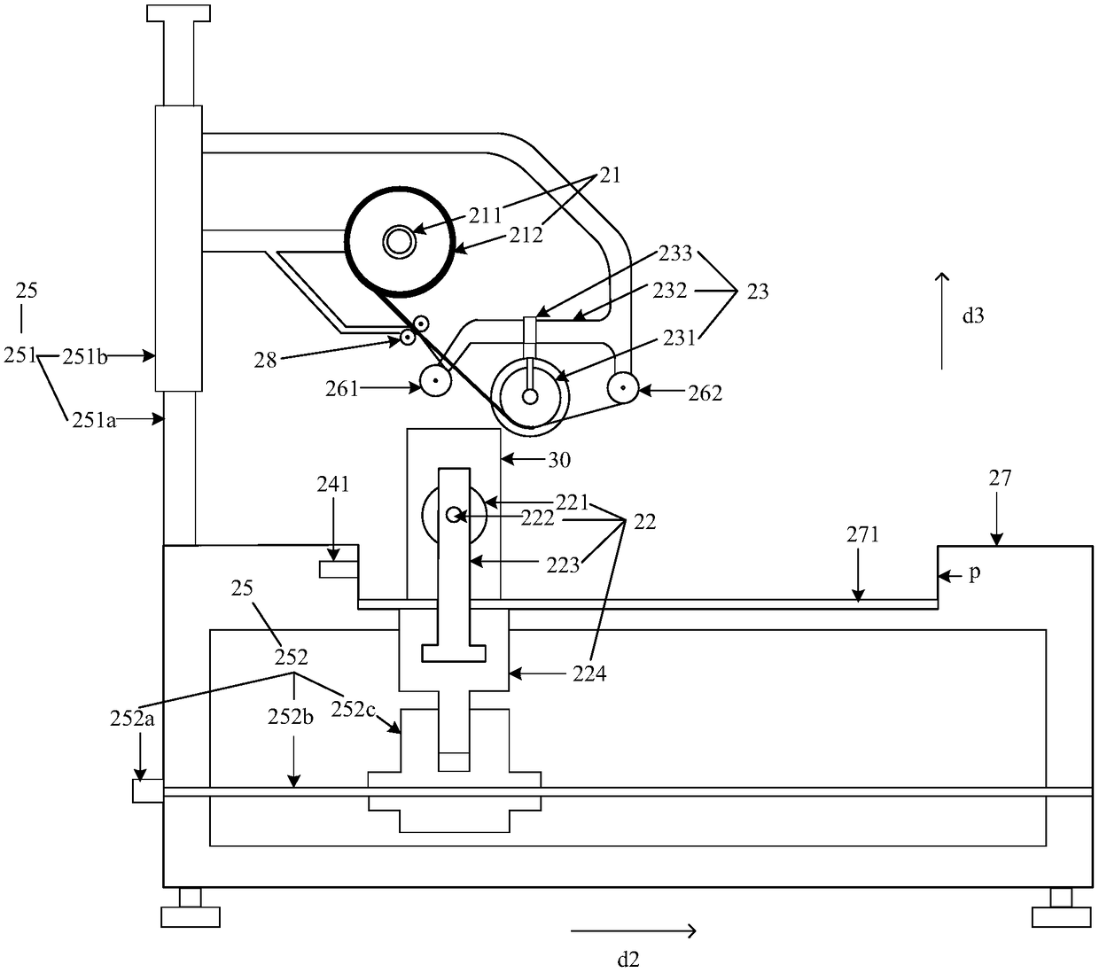 Reflective plate assembling device and reflective plate assembling method