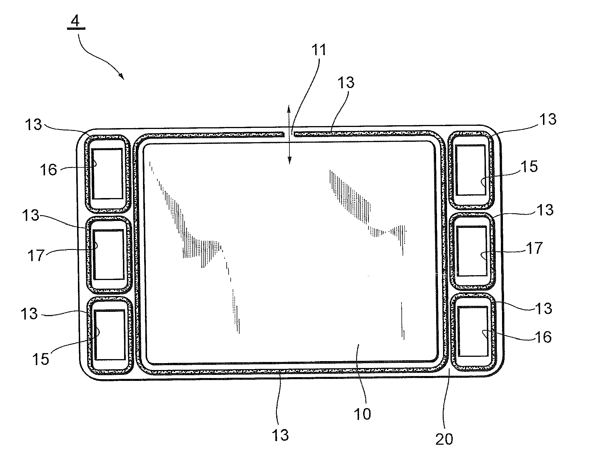 Heat insulation cell for fuel cell and manufacturing method of the same