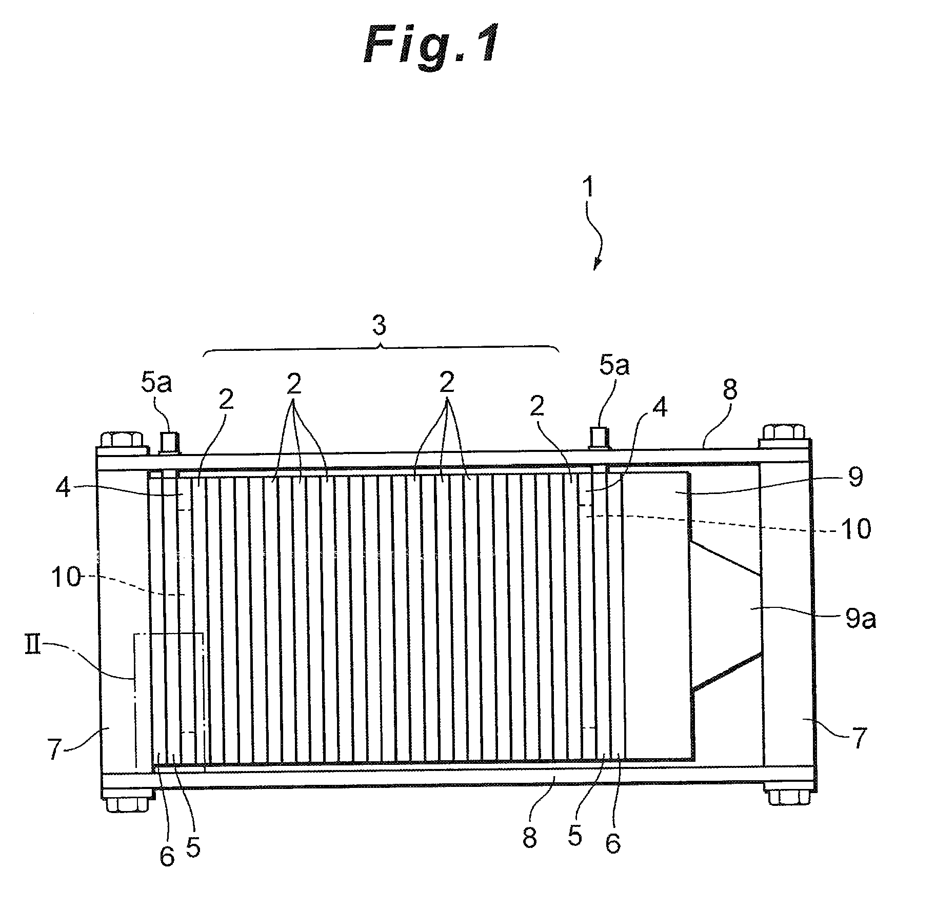 Heat insulation cell for fuel cell and manufacturing method of the same