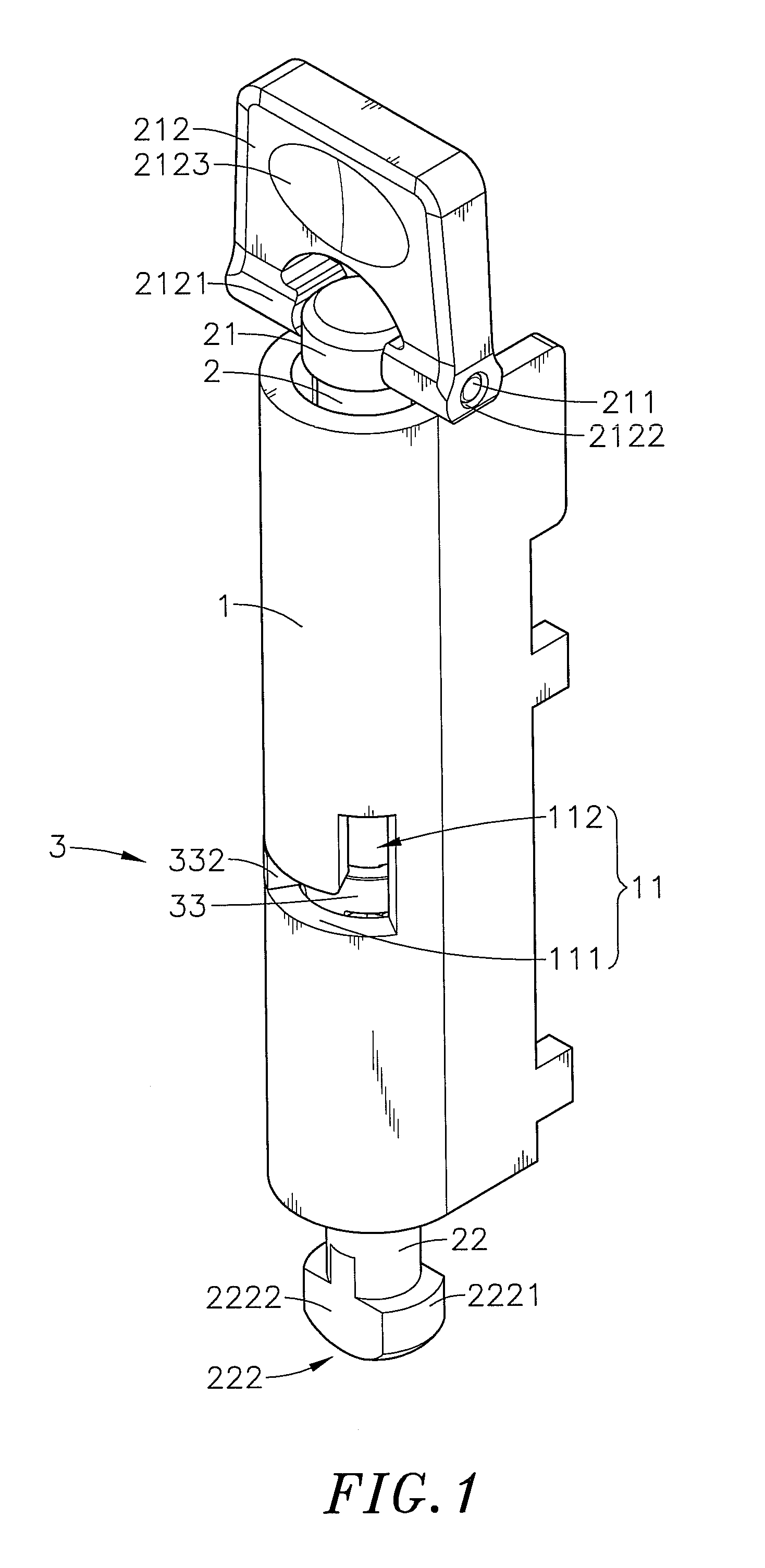 Panel member locking device