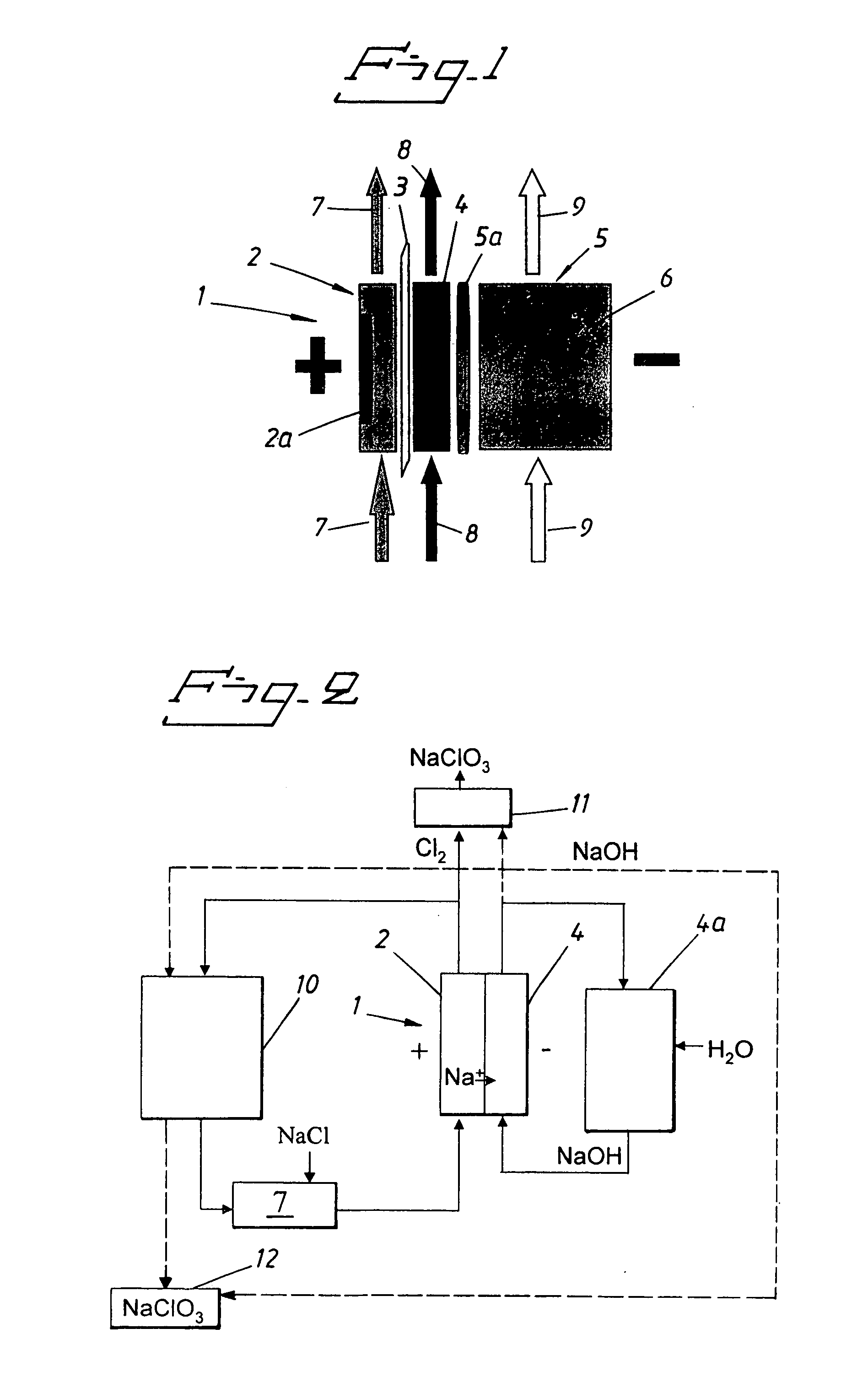 Process for producing alkali metal chlorate