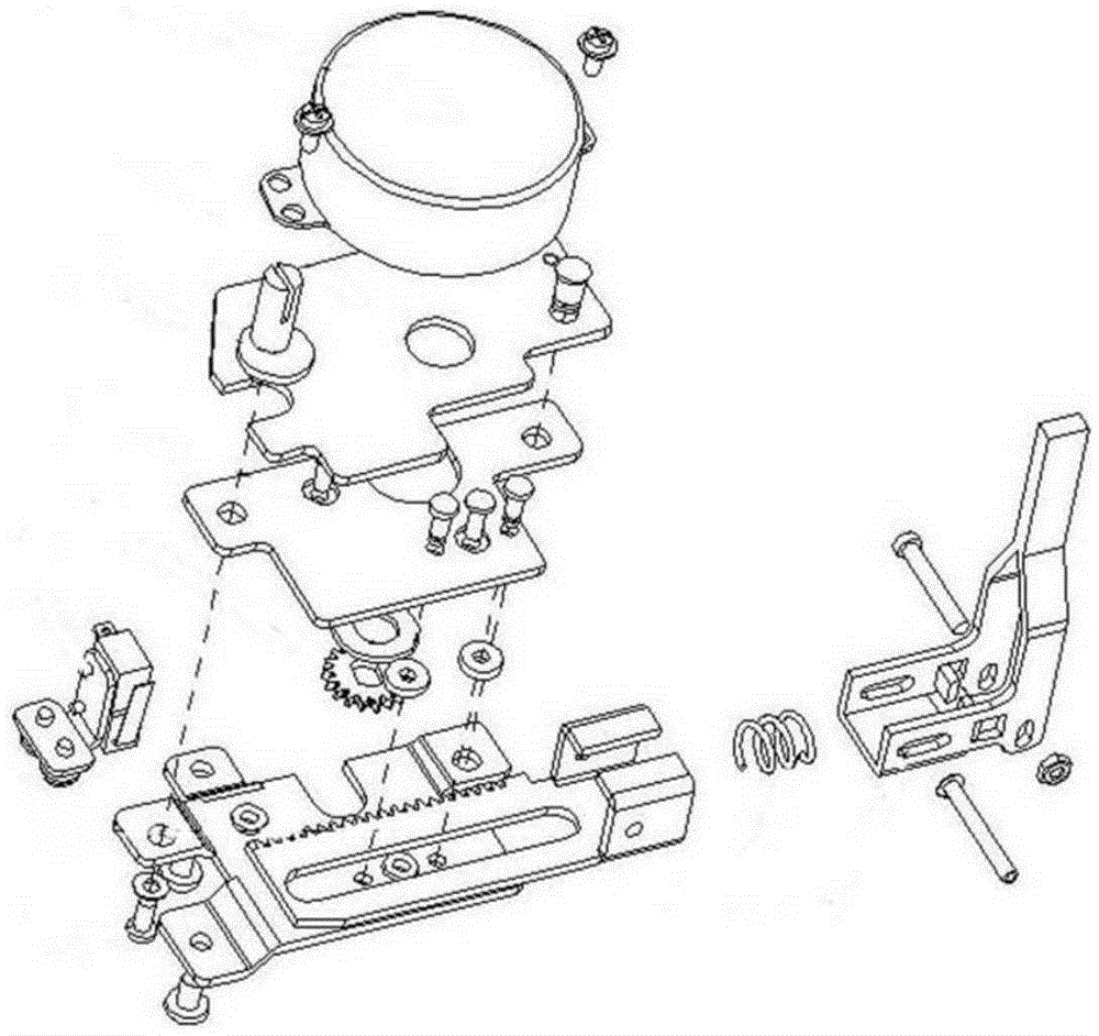 Manual and electric conversion knob of circuit breaker reclosing mechanism