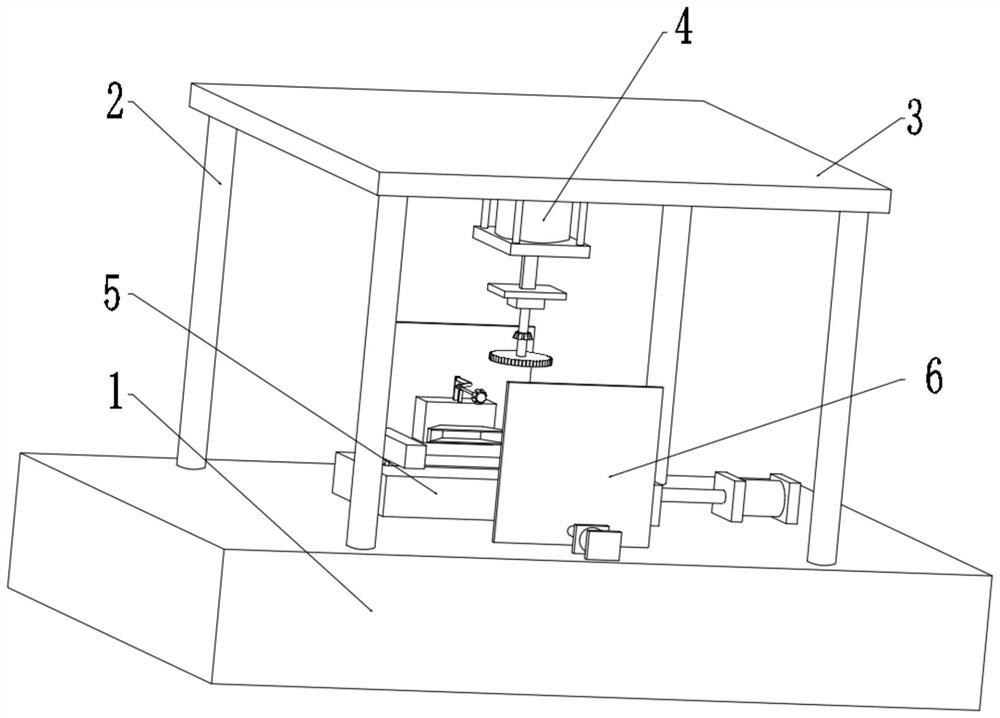 Machining device and technological method for high-precision sheet metal part of medical equipment