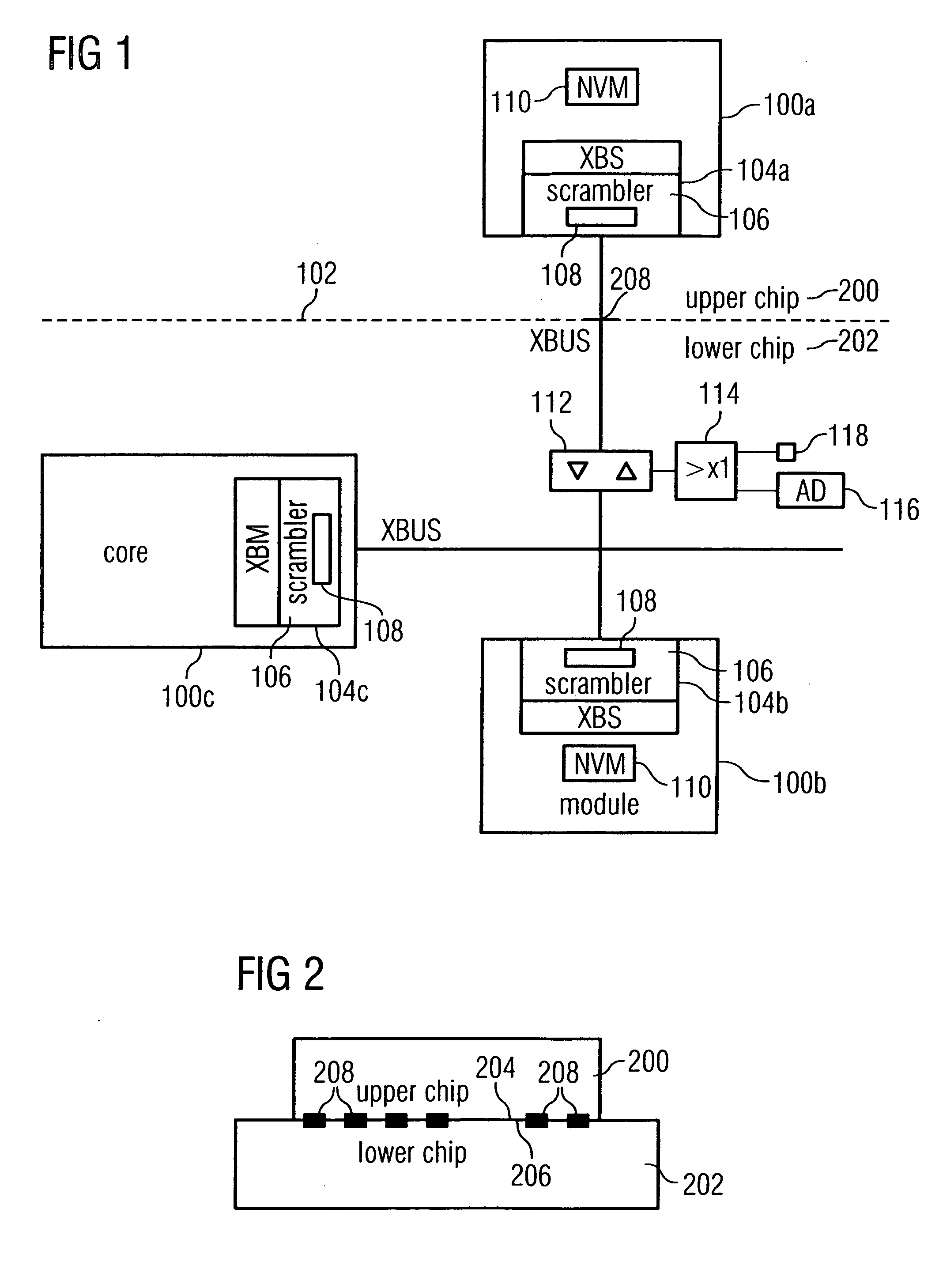 Device and method for transmitting data in an encrypted manner