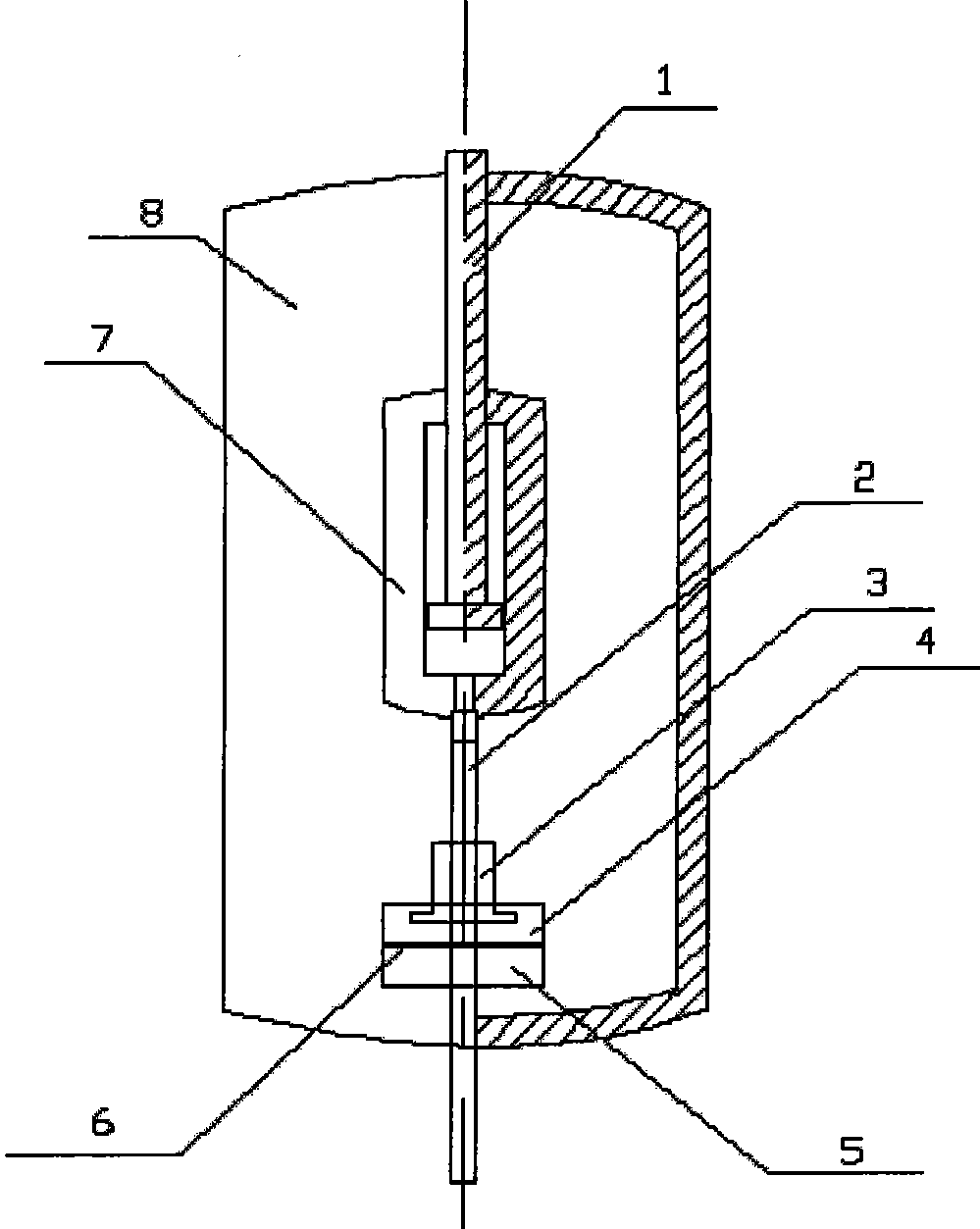 Toughness changing gravity compensating mechanism for magnetic rheological liquid