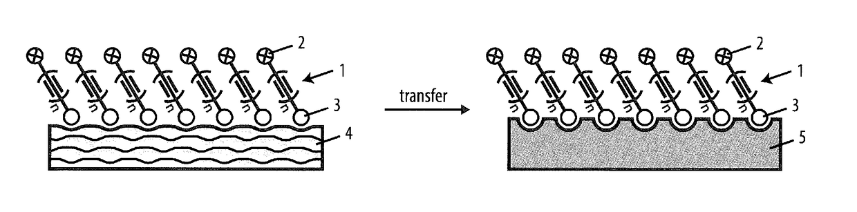 Method for the preparation of a coating