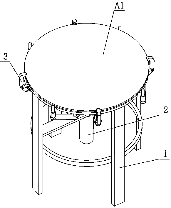 Welding device for roller cover and connecting shaft of corn thresher and operation steps