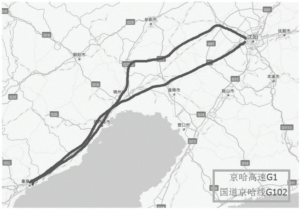 Regional highway main channel traffic demand forecasting method based on multiple-factor regression