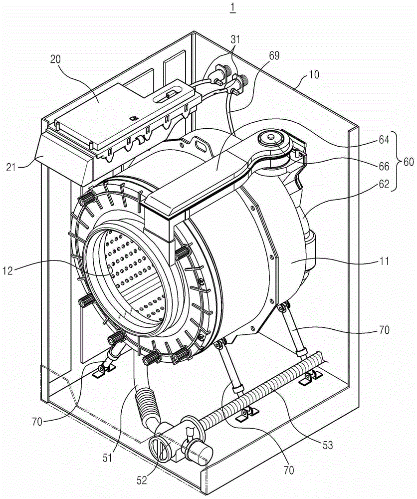 Drying apparatus and washing machine having the same and control method thereof