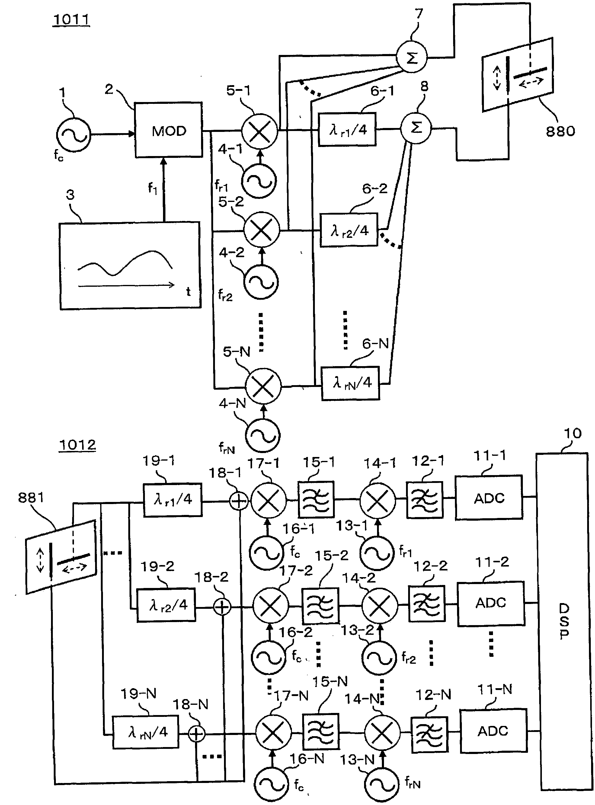 Radio communication system, elevator control system, and electric power transformation equipment control system