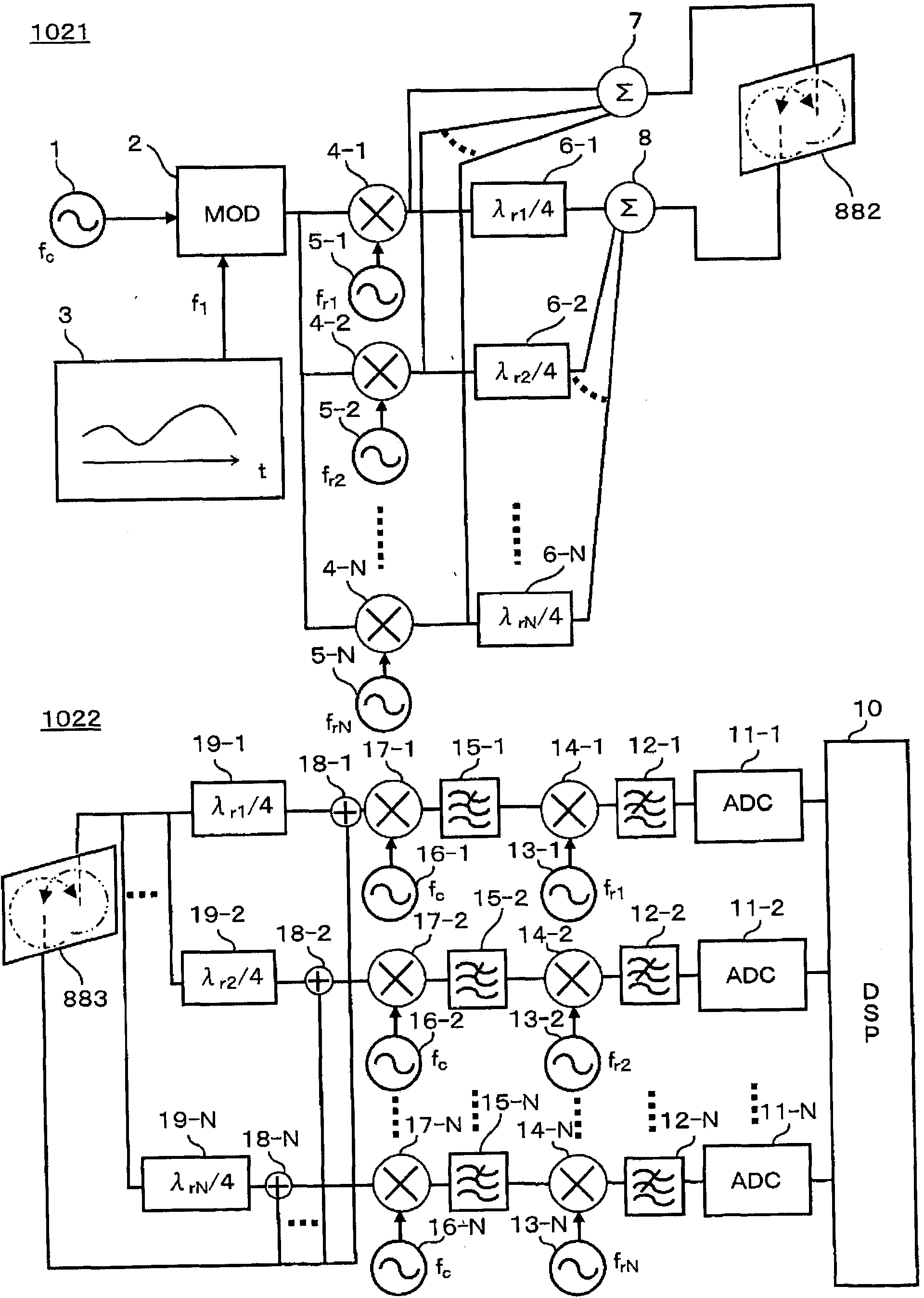 Radio communication system, elevator control system, and electric power transformation equipment control system