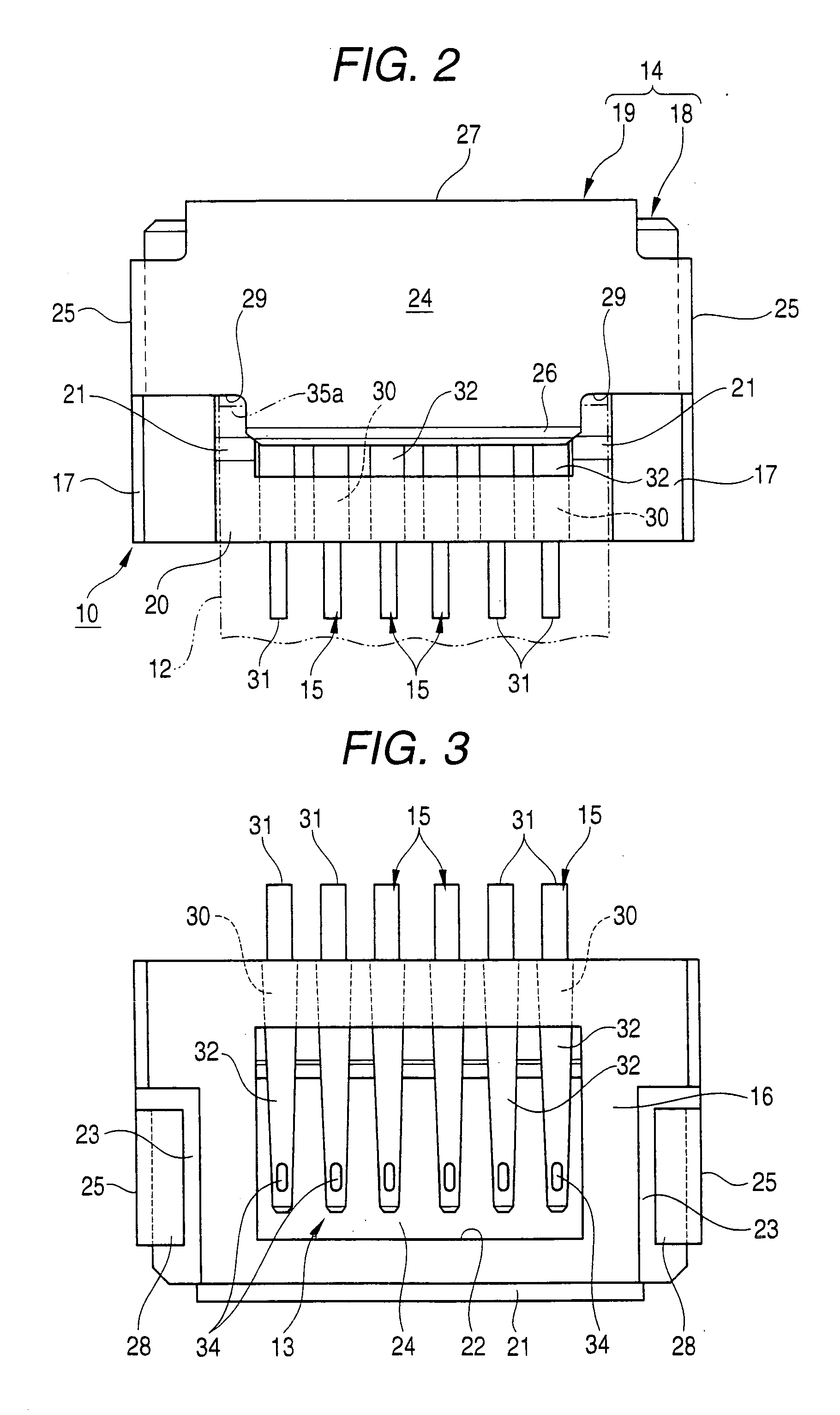 Connector for flexible board