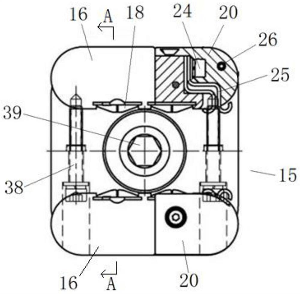 Three-position isolation grounding switch and isolation static contact